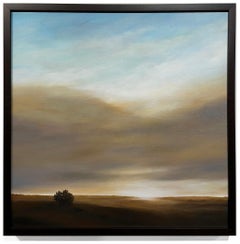 Lago silenzioso - Pittura ad olio originale