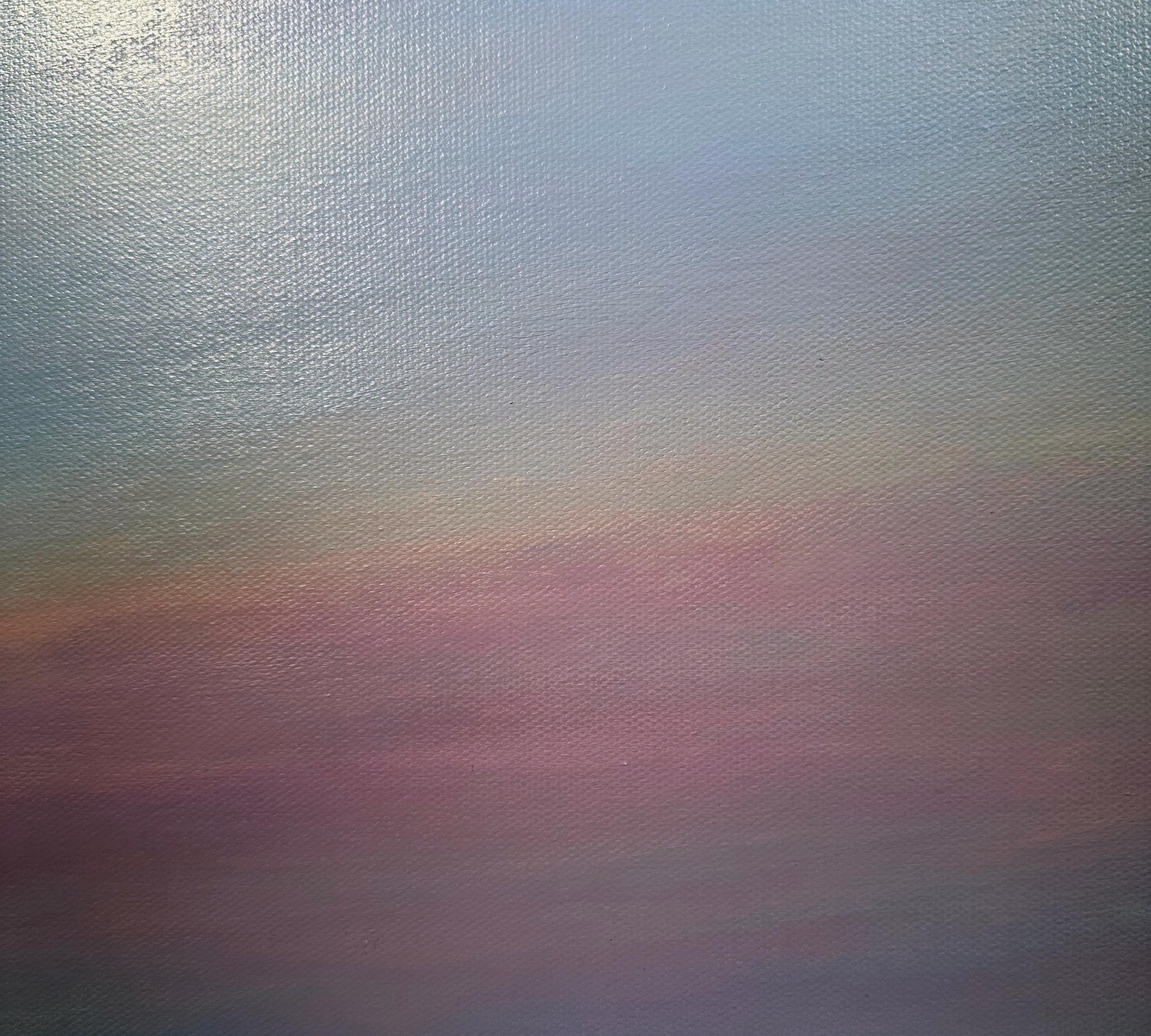 Standing Alone (Sentinel) - Quadro originale di paesaggio - Painting di Ahzad Bogosian