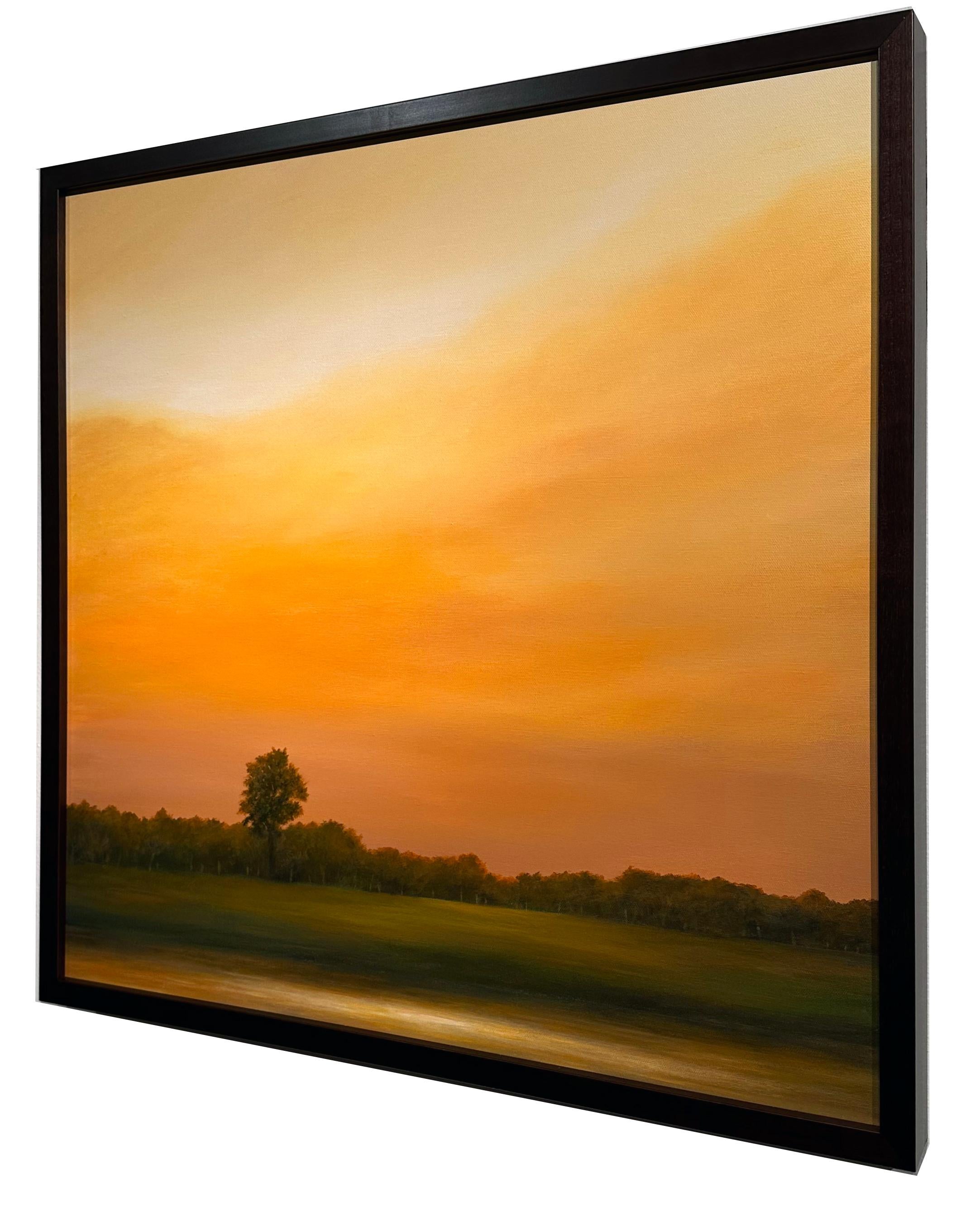 L'éclat de l'automne - Peinture originale de paysage en vente 1
