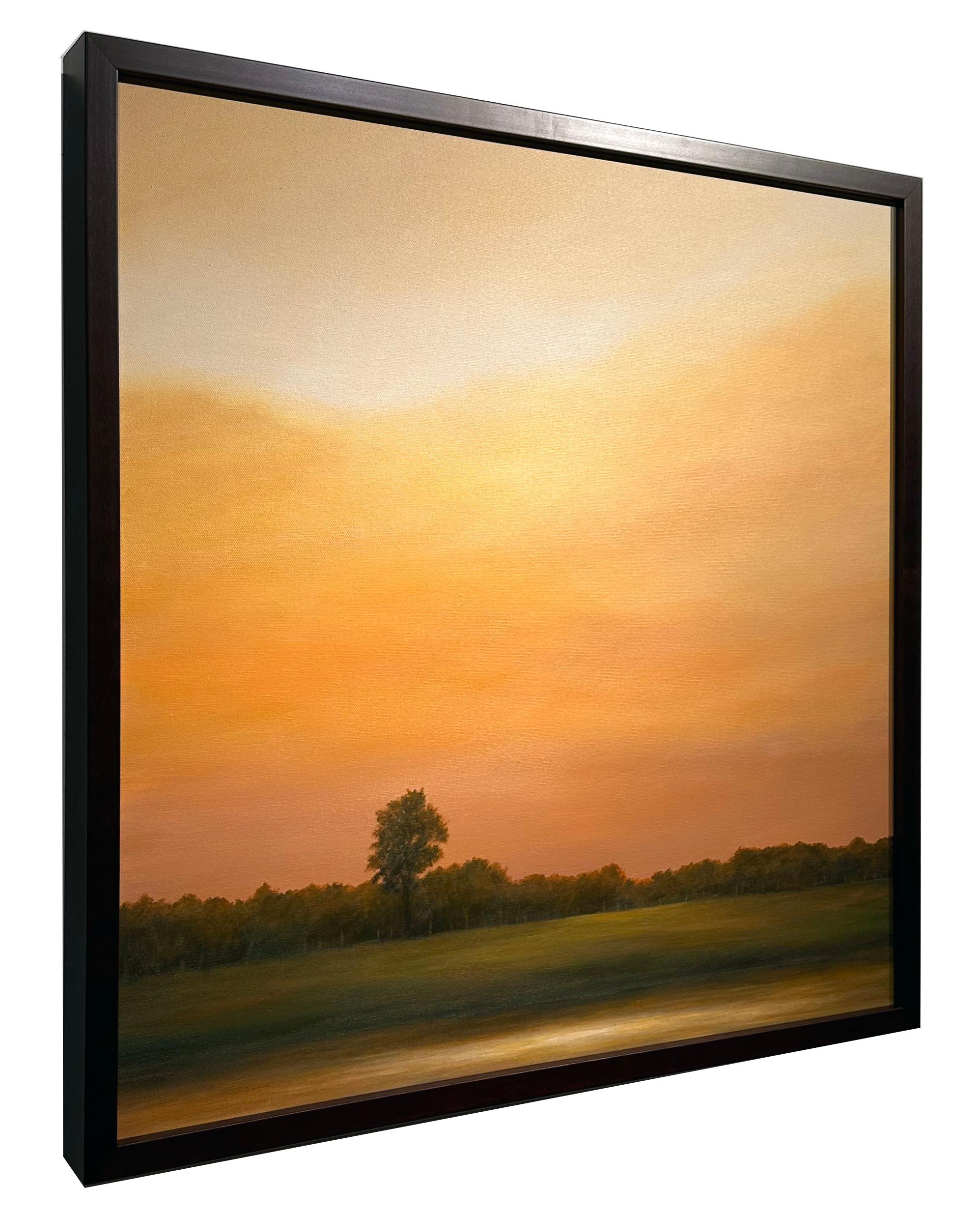 L'éclat de l'automne - Peinture originale de paysage en vente 2