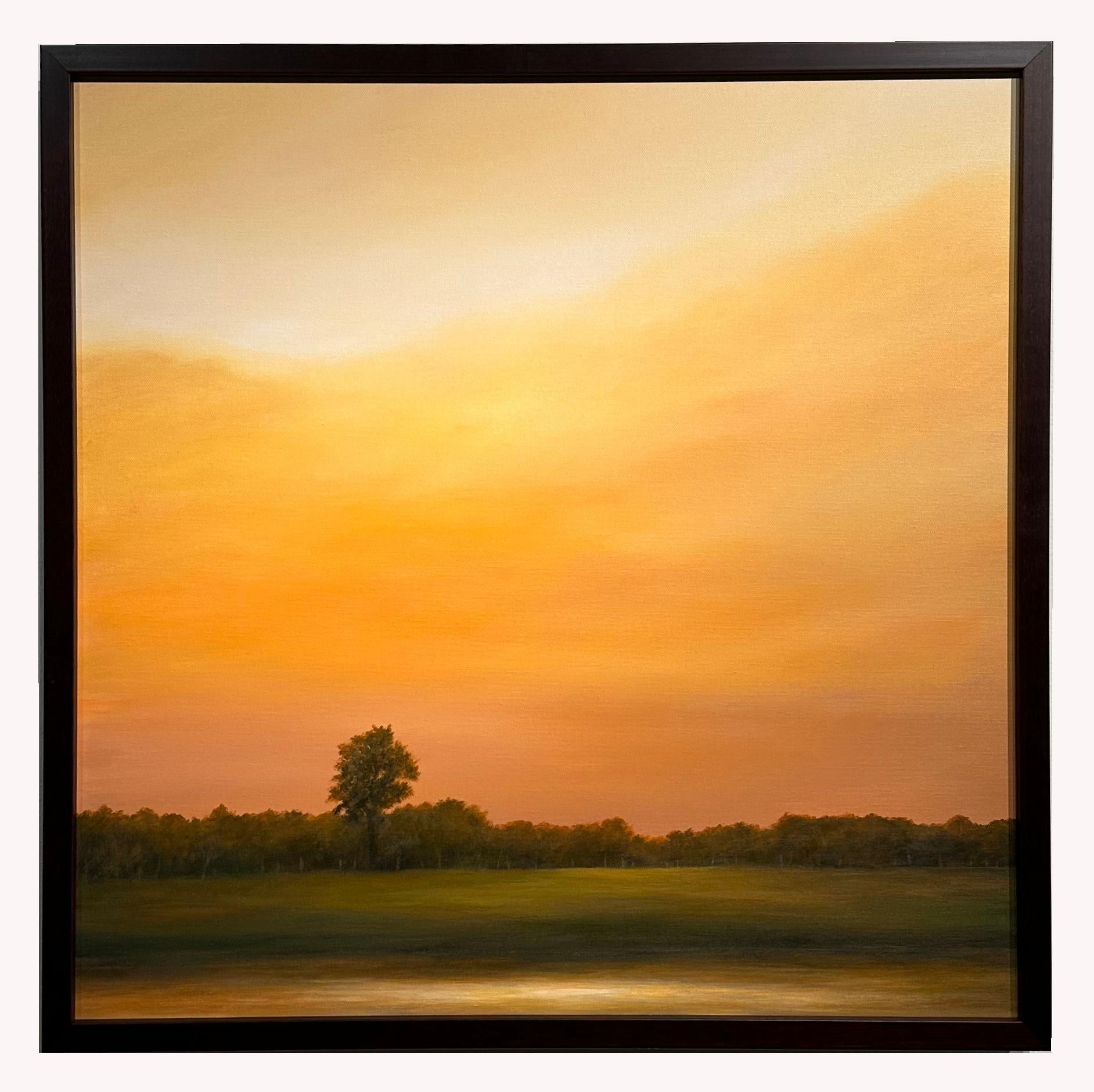 Landscape Painting Ahzad Bogosian - L'éclat de l'automne - Peinture originale de paysage
