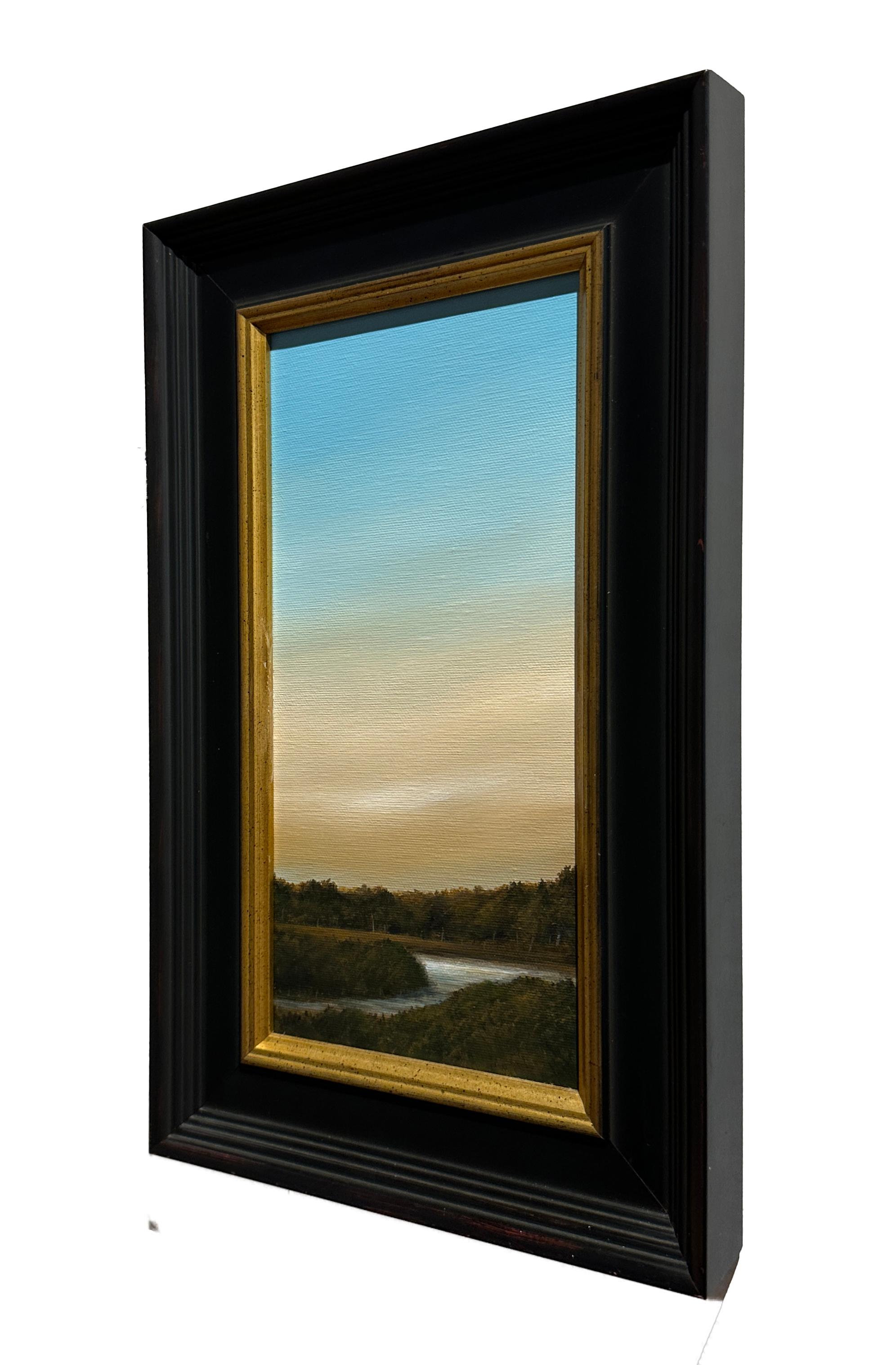 Untitled - Original Oil Painting, Dramatic Sunset, Landscape 1