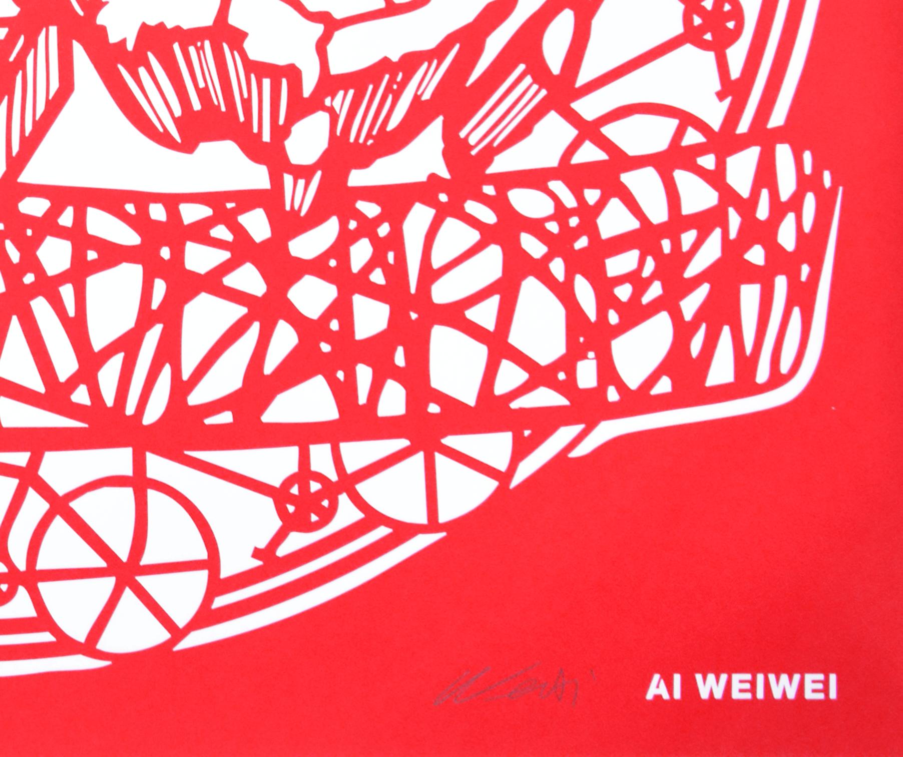 Ai Weiwei, Map of China, from the Papercut Portfolio, 2019 1