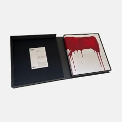 Red Ai Weiwei Hand-Painted Limited Edition Hardback Catalogue