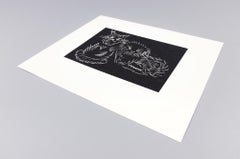 Ai Weiwei, Cats (Black) - Signed Print, Contemporary Art, Chinese Activist