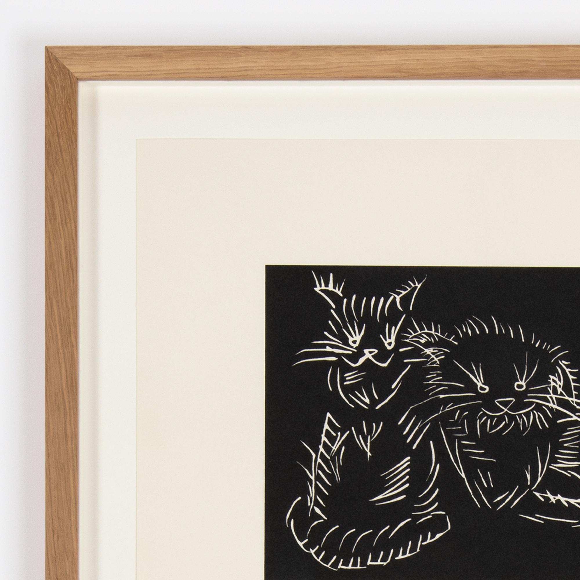Ai Weiwei, Gatti (nero) - Stampa firmata, Arte contemporanea, Attivista cinese in vendita 4