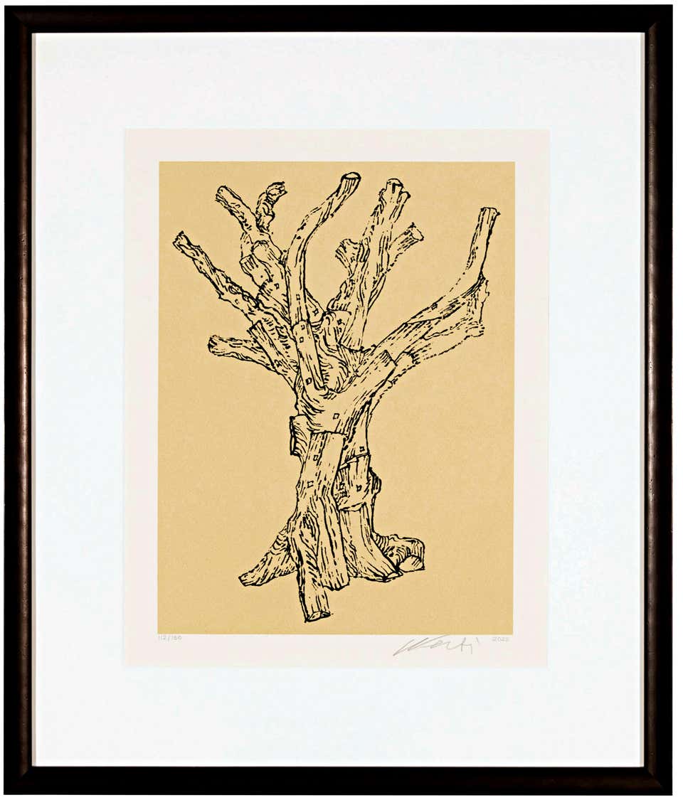 Ai Weiwei - Cedar - Screenprint on Somerset Velvet Antique 280gsm paper Signed/N
