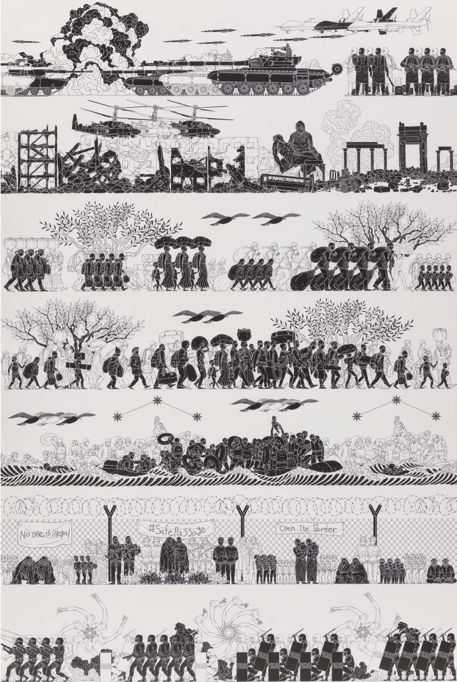 Ai Weiwei – Odyssey (Offset Lithograph, 2017)