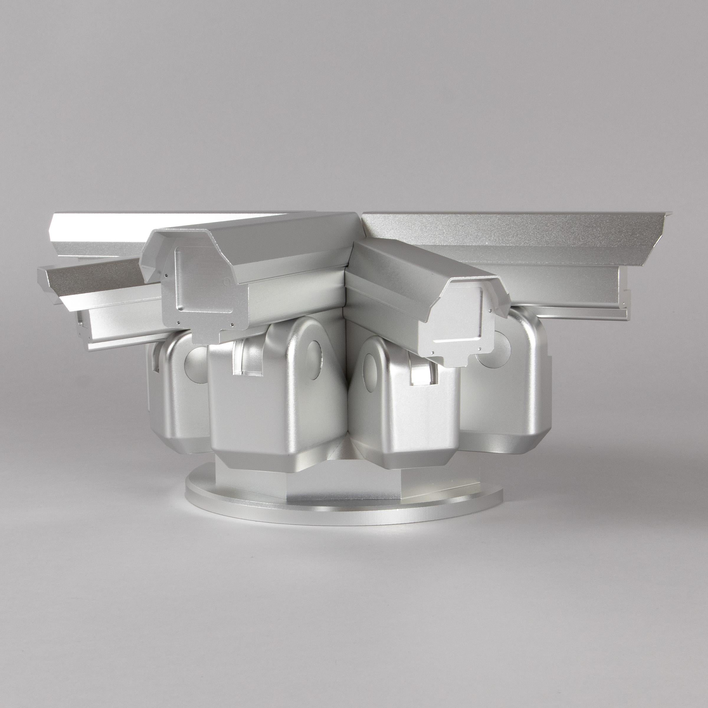 Ai Weiwei (Chinese, b. 1957)

To Be Looked At…, 2024

Medium: Aluminium sculpture

Dimensions: 15.2 × 35 × 17.5 cm (6 × 13 4/5 × 6 9/10 in)

Edition of 200: Signature and edition number engraved on reverse, accompanied by artist’s certificate of