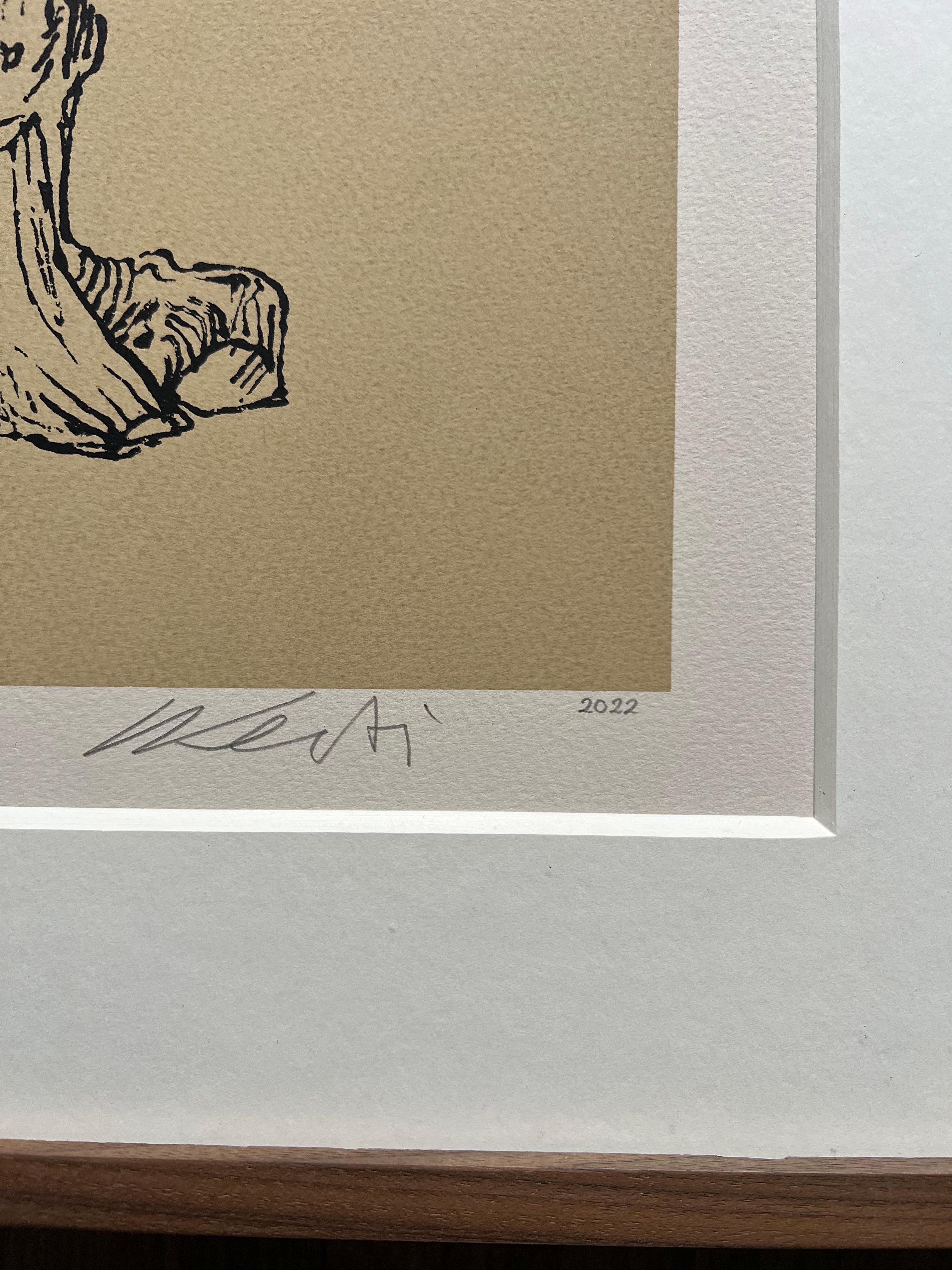 Cedar - Printer's Proof - Chinese Contemporary Modern Activism Tree Tradition im Angebot 1