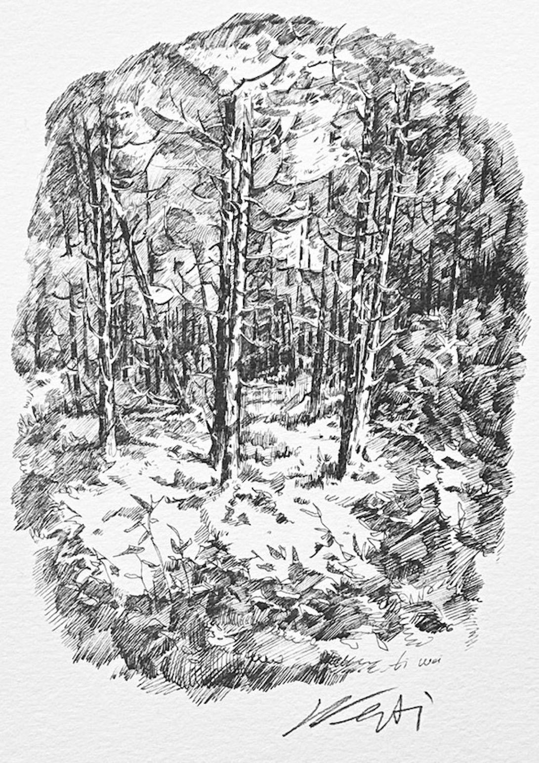 Forest, 1977 - Print by Ai Weiwei