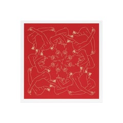 Dedo Medio en Rojo