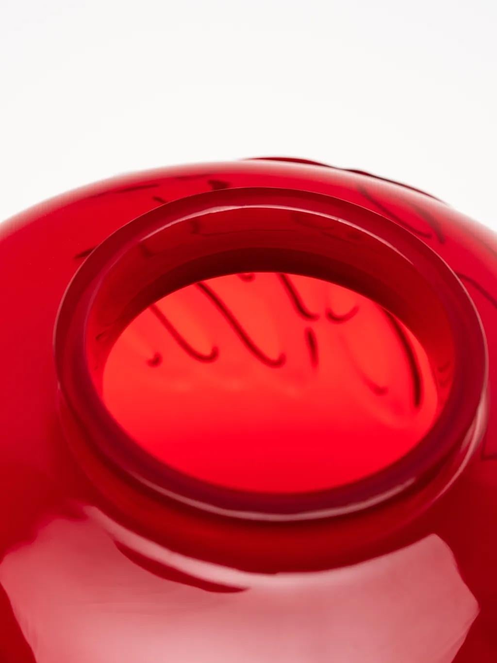 AI WEIWEI - Coca-Cola Glass Vase. Limited edition modern glass sculpture - Sculpture de Ai Weiwei