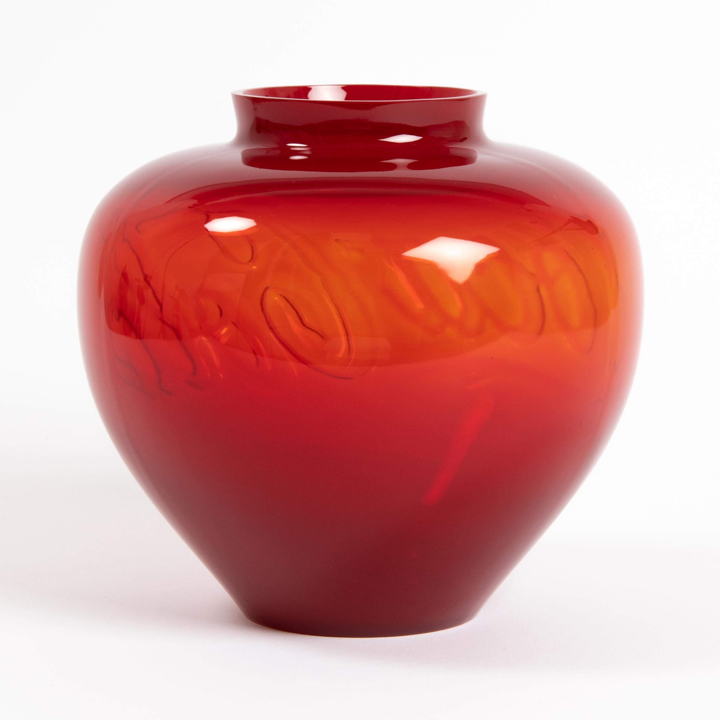 Ai Weiwei, Coca-Cola Glass Vase - Limited Edition Sculpture, Engraved Signature For Sale 1
