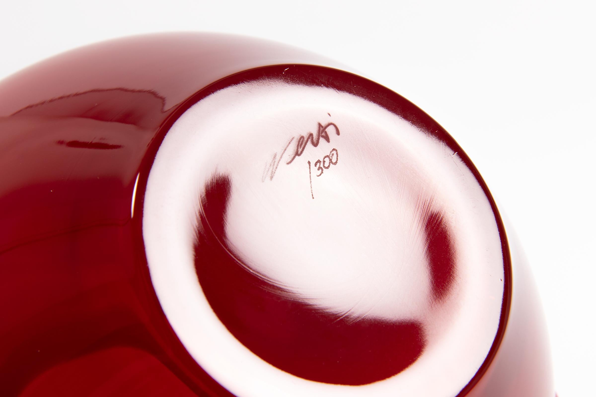 Ai Weiwei, Coca-Cola Glass Vase - Limited Edition Sculpture, Engraved Signature For Sale 3