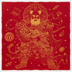 Guardian, 2024 by Ai Weiwei, Silkscreen, Chinese, Symbolism, Contemporary Art