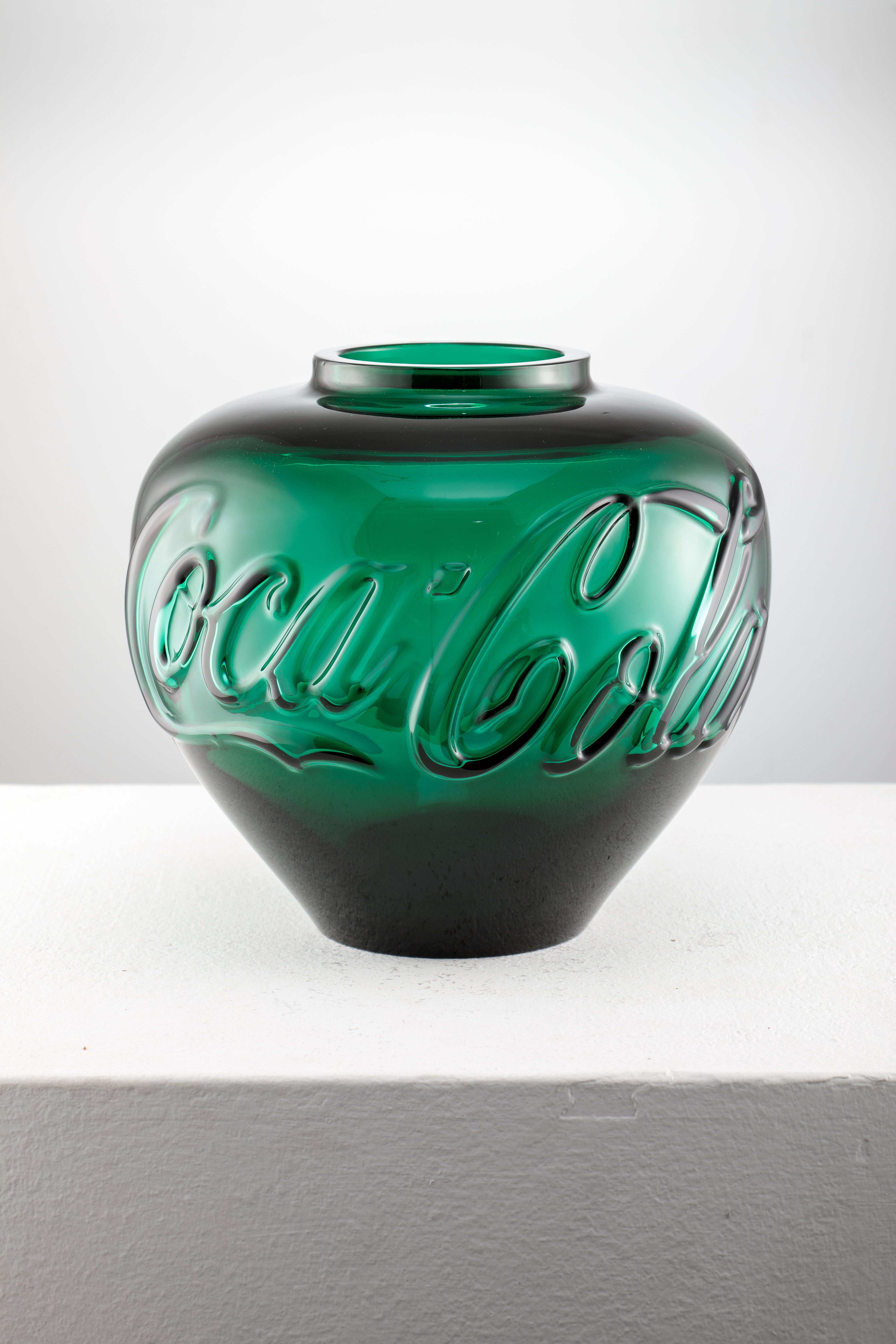 Vases in Five Colours (Set of 5), 2024 by Ai Weiwei, Murano Glass For Sale 1