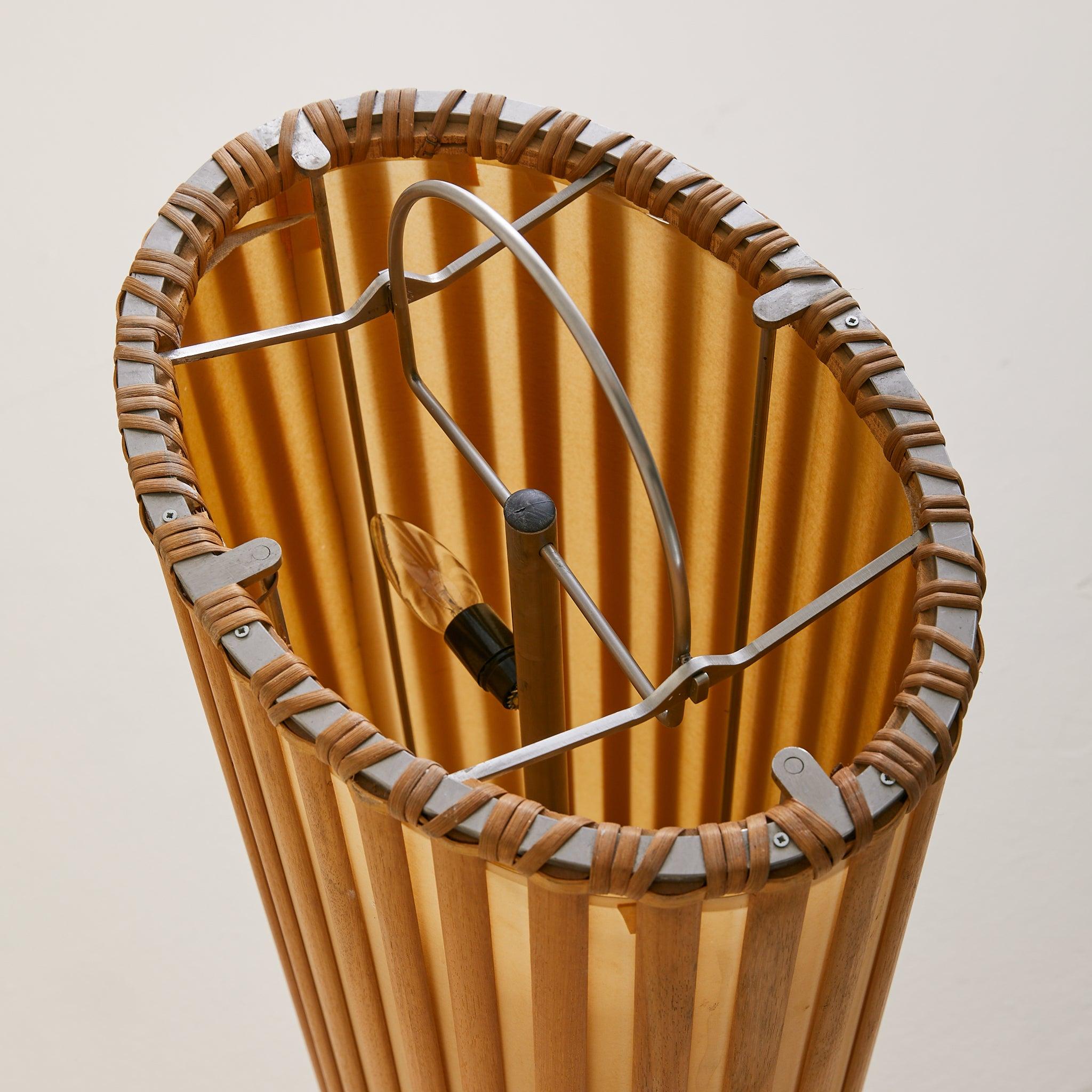 Aia' Wood + Paper Floor Lamp by Toshiyuki Kita for Sawaya & Moroni, 2002 Moderno en venta