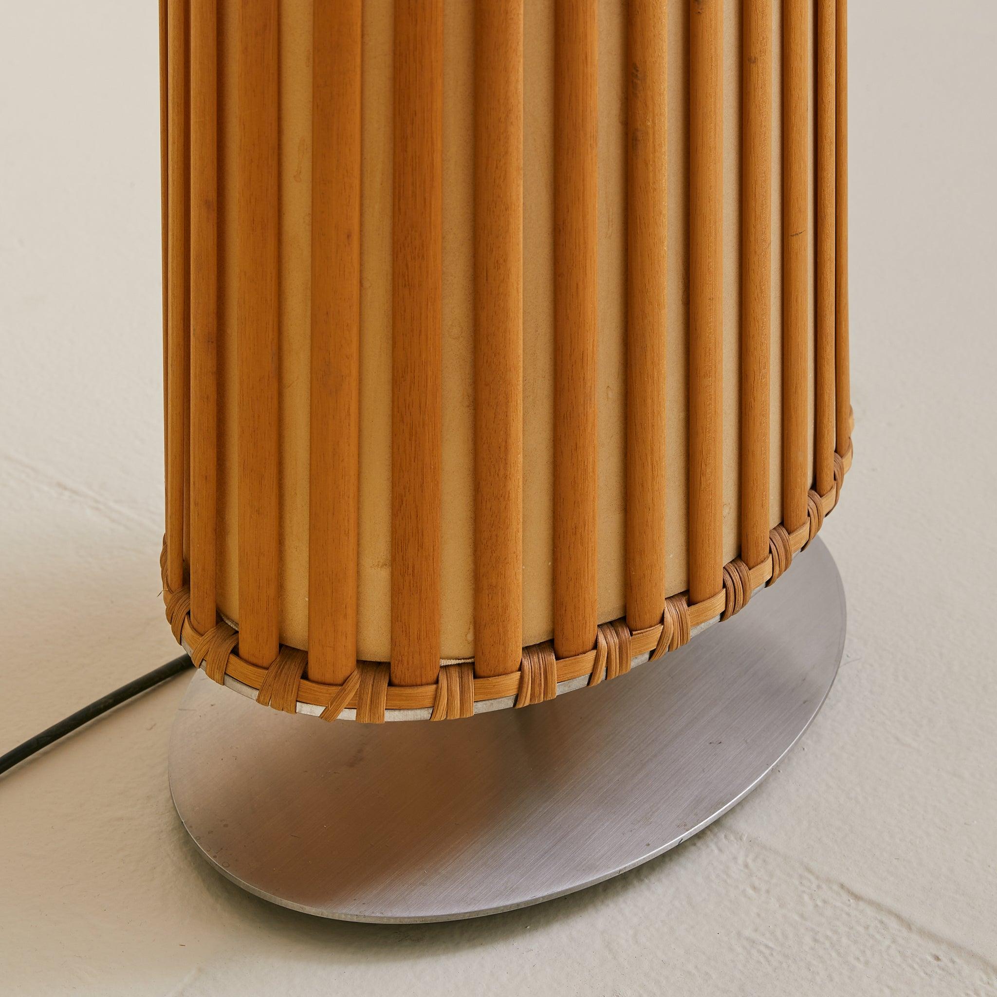 Aia' Wood + Paper Floor Lamp by Toshiyuki Kita for Sawaya & Moroni, 2002 en Bueno estado para la venta en Chicago, IL