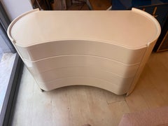 "Aiace" Curved Chest of Drawers by Benatti, Italy, 1960s
