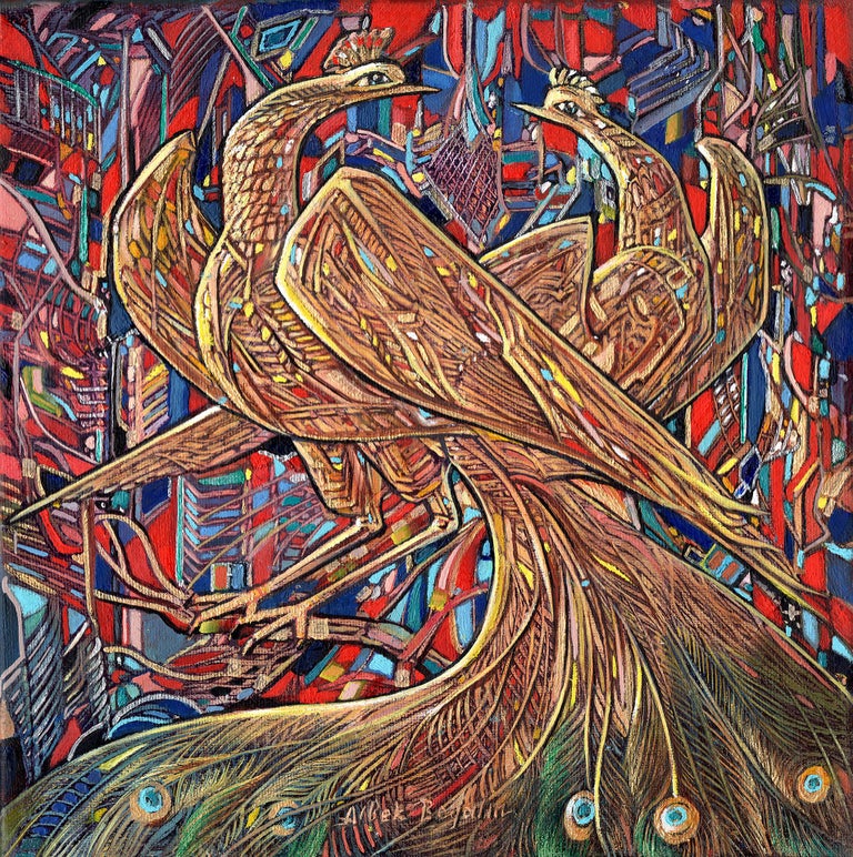 Aibek Begalin - Les oiseaux En vente sur 1stDibs