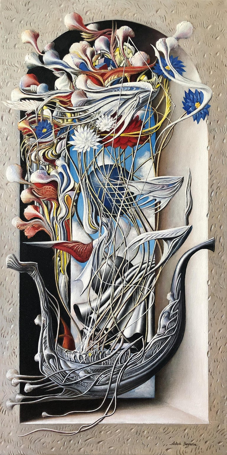 Aibek Begalin - Flower Ship For Sale at 1stDibs