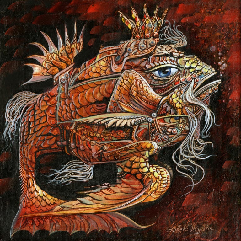 Aibek Begalin - Gold Fish For Sale at 1stDibs