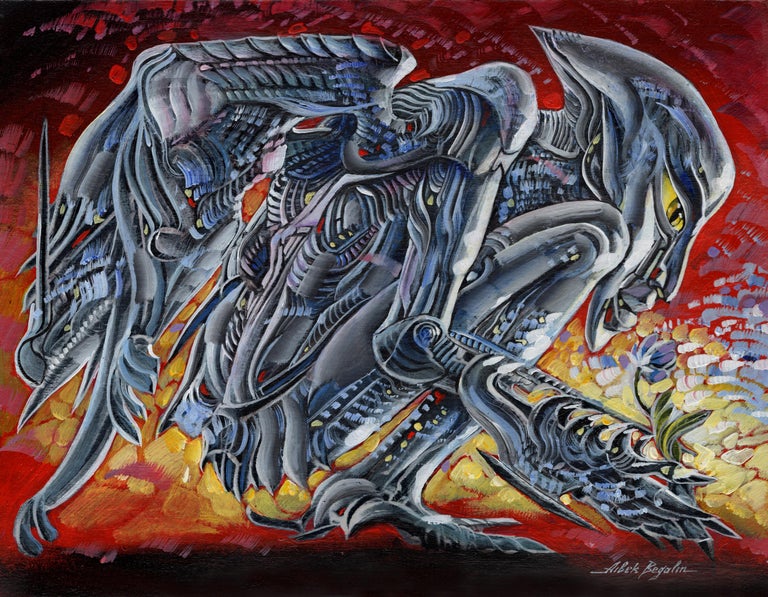 Aibek Begalin - Space Traveler For Sale at 1stDibs