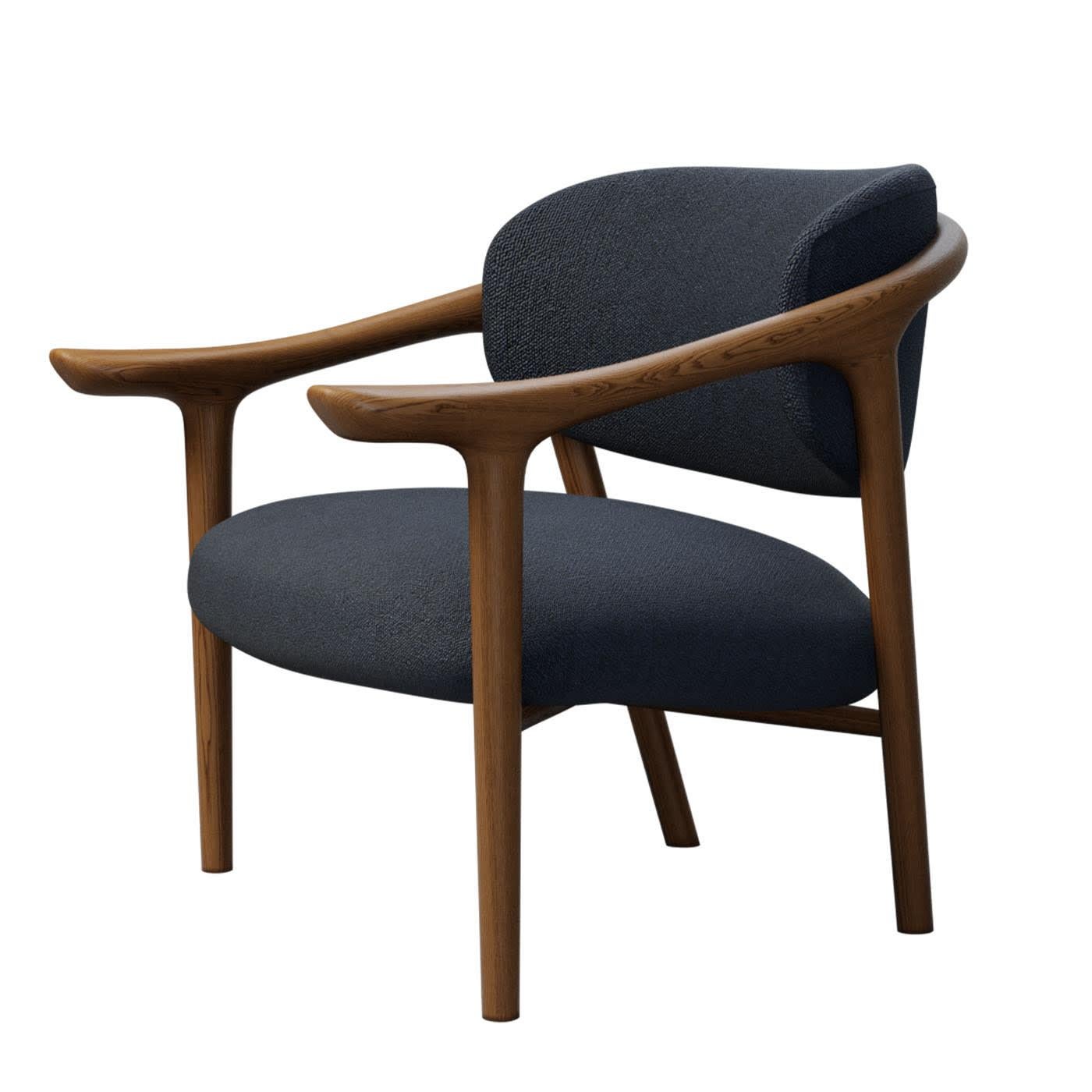 Italian Aida Lounge Chair by Libero Rutilo For Sale