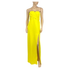 Aidan EU 46 New Notched Strapless Gown