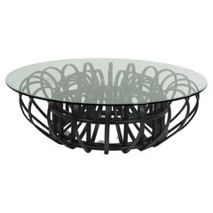 Aiden Rattan Cocktail Table