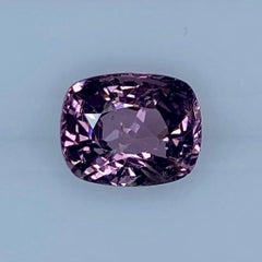 AIG 2.12 Carat Burma Natural Purple Spinel Loose Gemstone, Customisable Ring