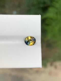 AIG Certified 1.04 Carat Natural Loose Bi Colour Sapphire From Madagascar