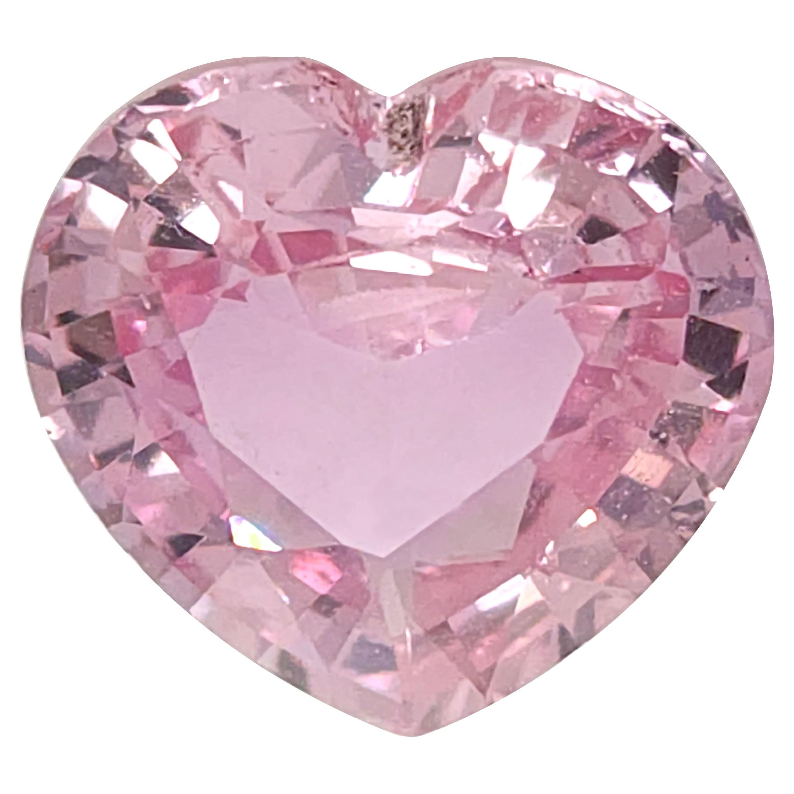 AIG Certified 1.19 Carats Unheated Padparadscha Sapphire  For Sale