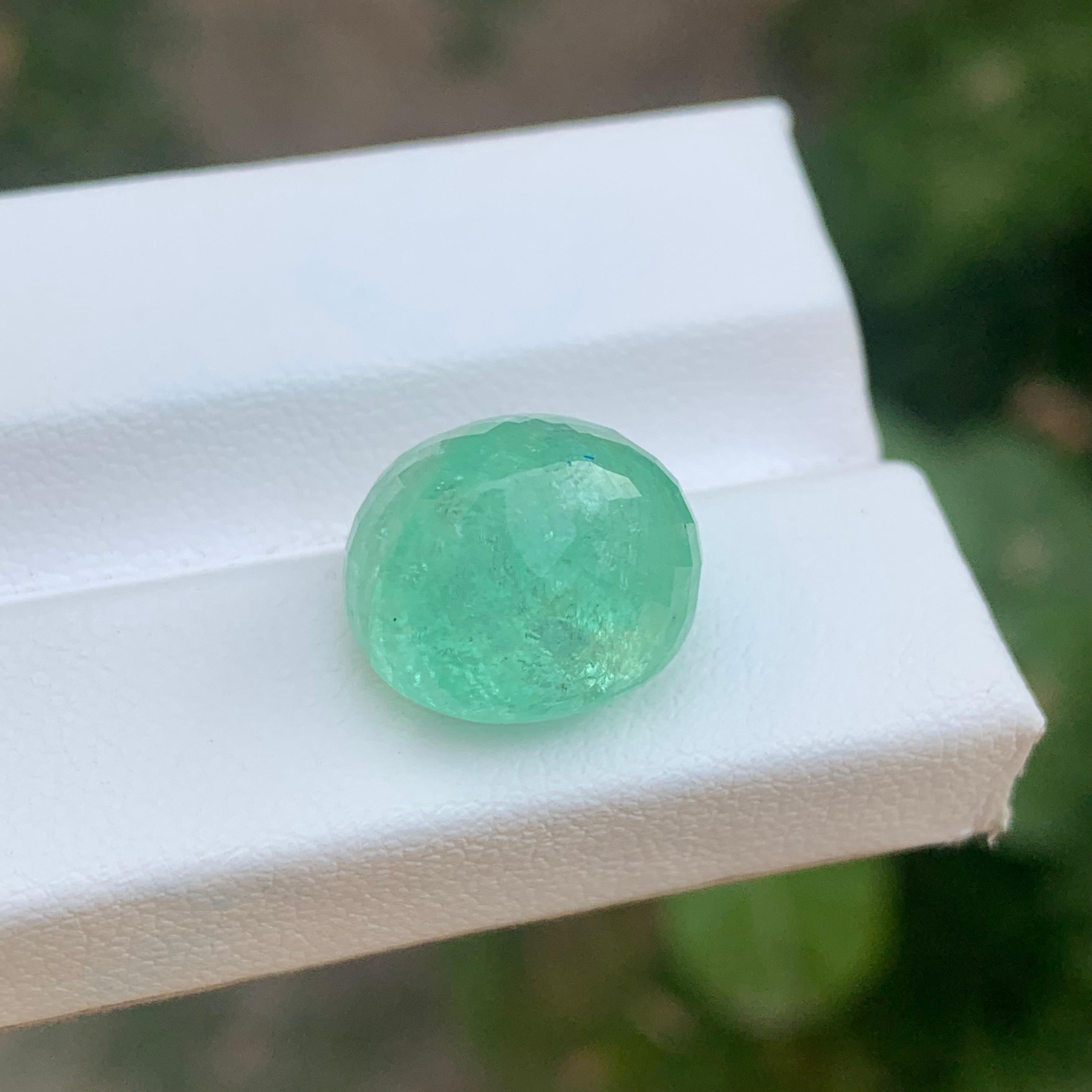 AIG-zertifiziert 13,34 Karat Natürliche Lose Blau Grün Paraiba Turmalin Edelstein (Ovalschliff) im Angebot