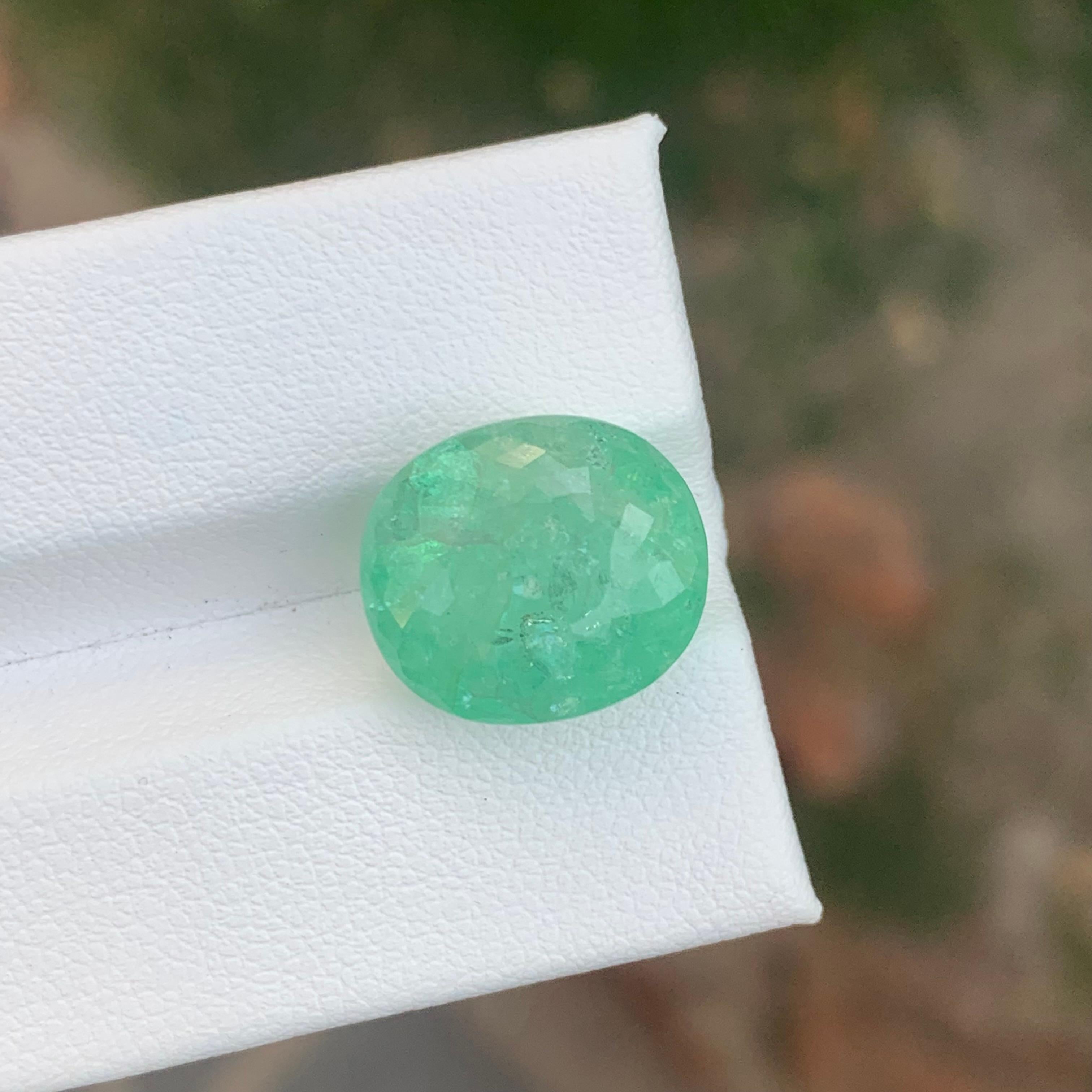 AIG-zertifiziert 13,34 Karat Natürliche Lose Blau Grün Paraiba Turmalin Edelstein für Damen oder Herren im Angebot
