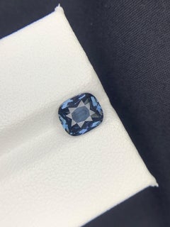 AIG Certified 1.51 Carat Natural Loose Spinel Cushion Cut Gemstone From Tanzania