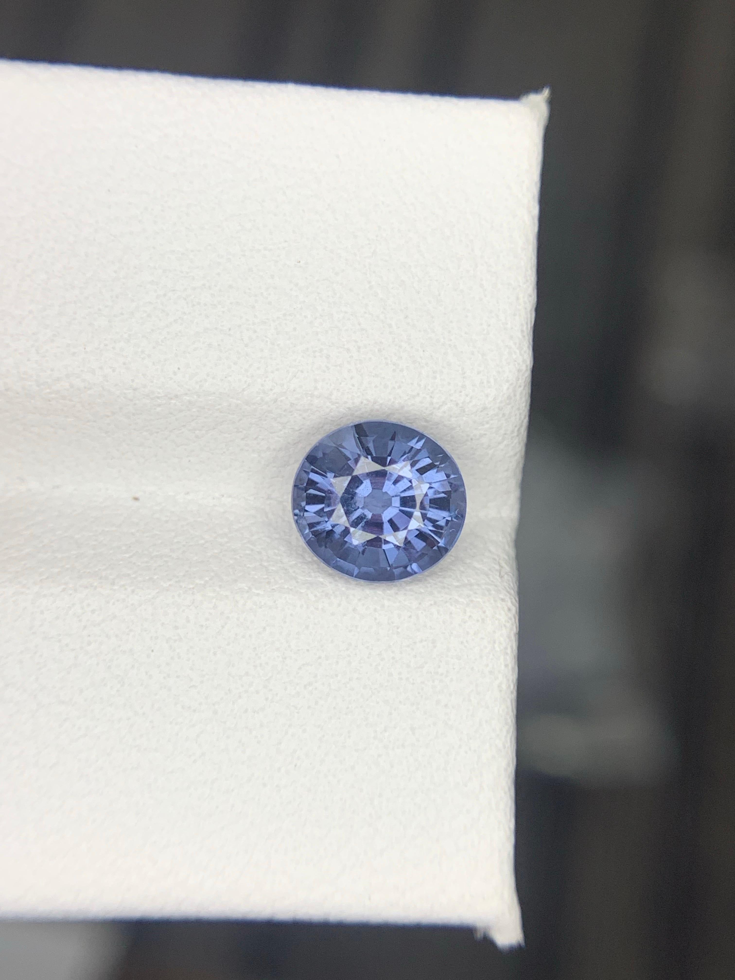 AIG zertifiziert 1,53 Karat natürlichen lose Kobalt Spinell Edelstein aus Tansania im Angebot 7