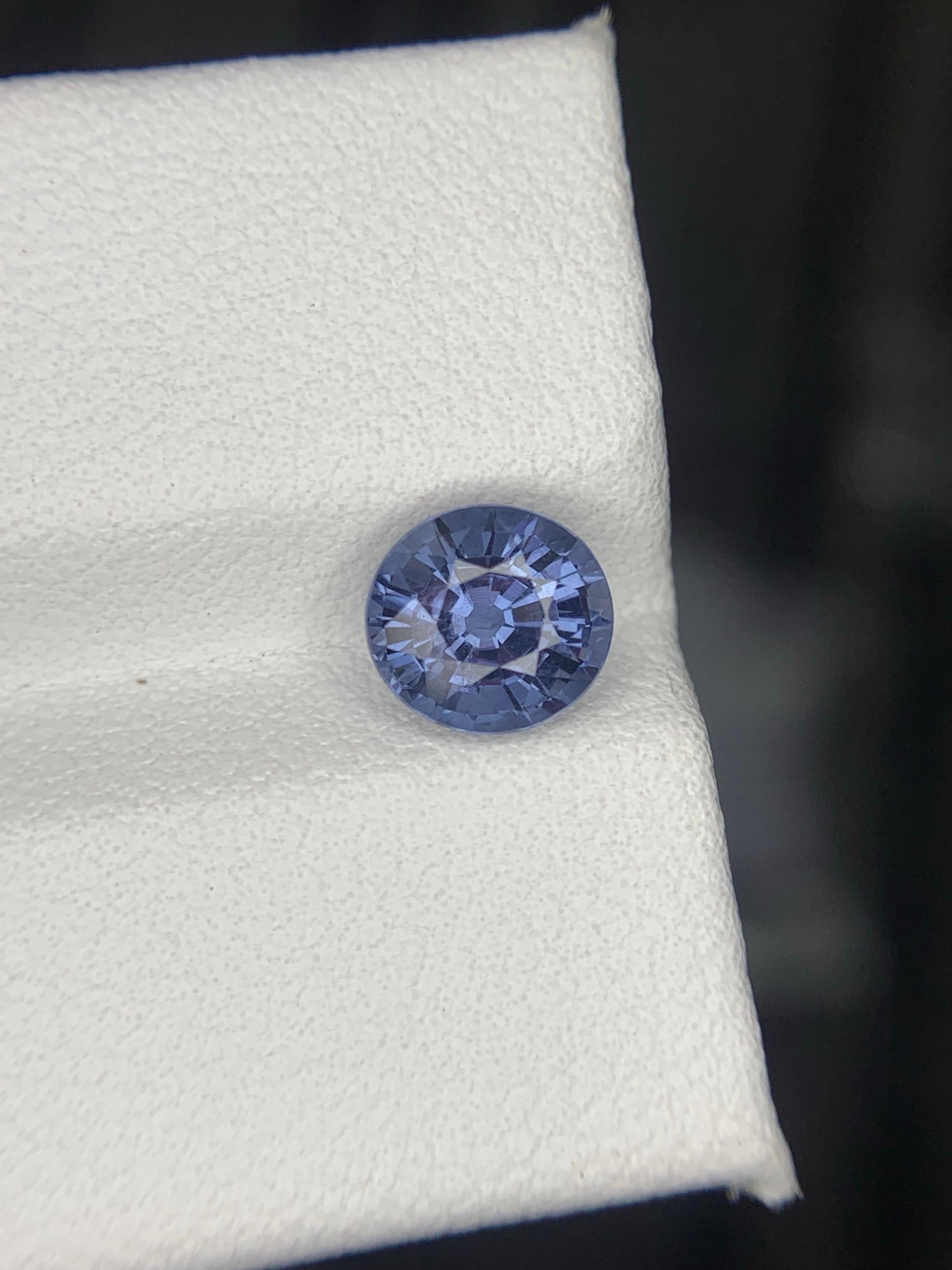 AIG zertifiziert 1,53 Karat natürlichen lose Kobalt Spinell Edelstein aus Tansania im Angebot 8