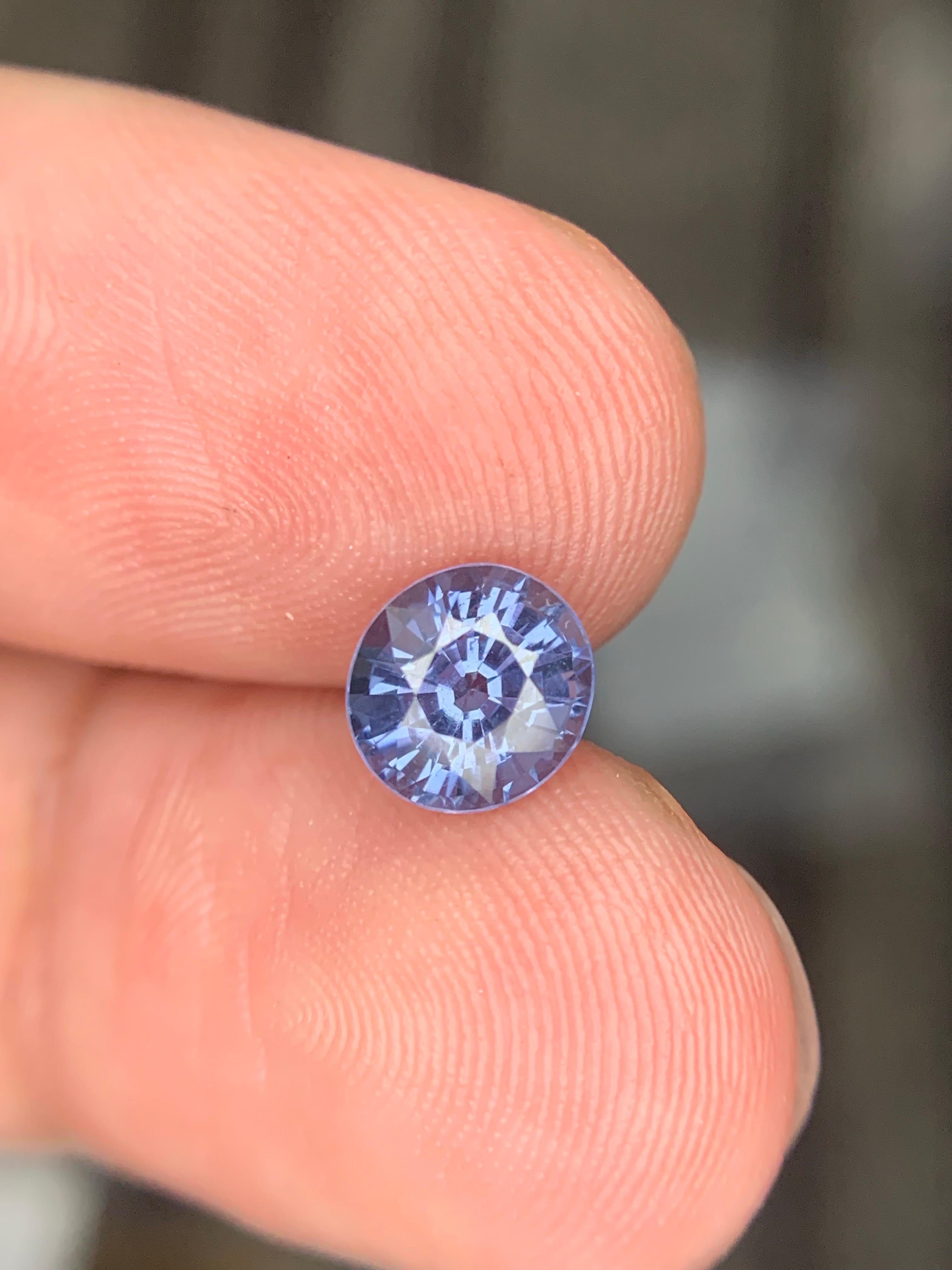 AIG zertifiziert 1,53 Karat natürlichen lose Kobalt Spinell Edelstein aus Tansania im Angebot 9