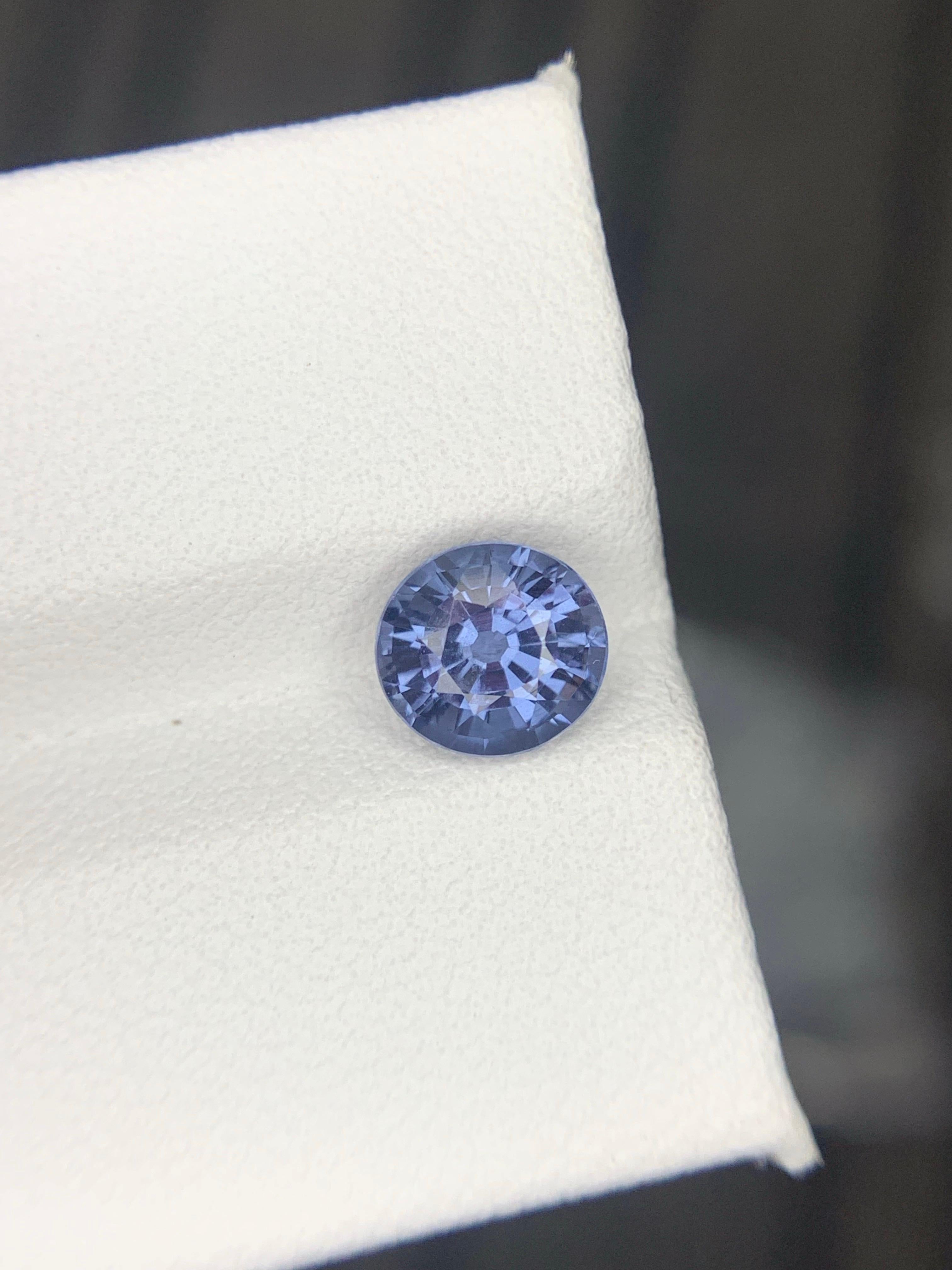 AIG zertifiziert 1,53 Karat natürlichen lose Kobalt Spinell Edelstein aus Tansania im Angebot 12