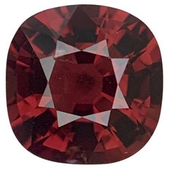 AIG Certified 1.72 Carat Natural Loose Spinel Cushion Cut Gemstone From Tanzania