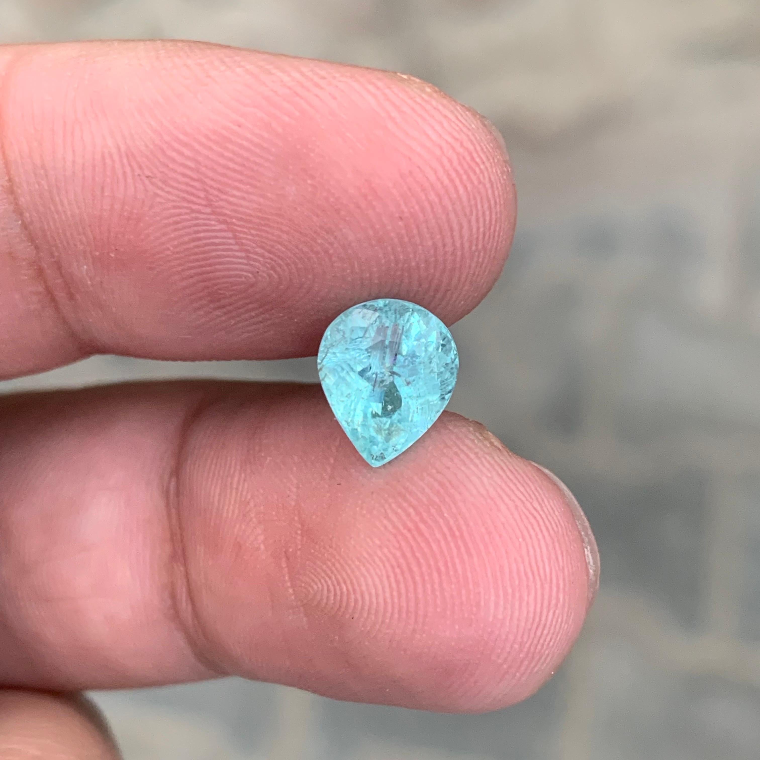 Tormalina Paraiba sfusa

Peso: 1,89 Carati
Dimensioni: 8,50 x 7,03 x 5,17 mm
Colore: Verde Blu 
Forma: A pera 
Origine: Mozambico, Africa
Trattamento: Non
Certificato: Certificato AIG disponibile

La tormalina Paraiba sfusa è una delle gemme più