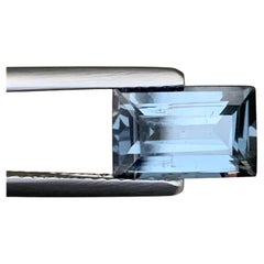 AIG Certified 2.14 Carat Natural Loose Silver Grey Spinel Gemstone From Tanzania