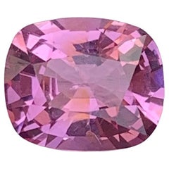 AIG Certified 2.19 Carat Natural Loose Pink Spinel Cushion Cut Gemstone
