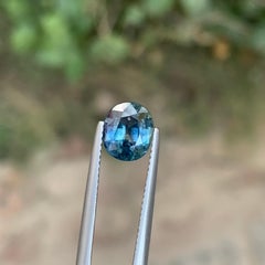 Zafiro suelto natural certificado AIG de 2,73 quilates, gema ovalada