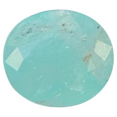 AIG Certified 28.58 Carat Natural Loose Paraiba Tourmaline Oval Shape Gemstone