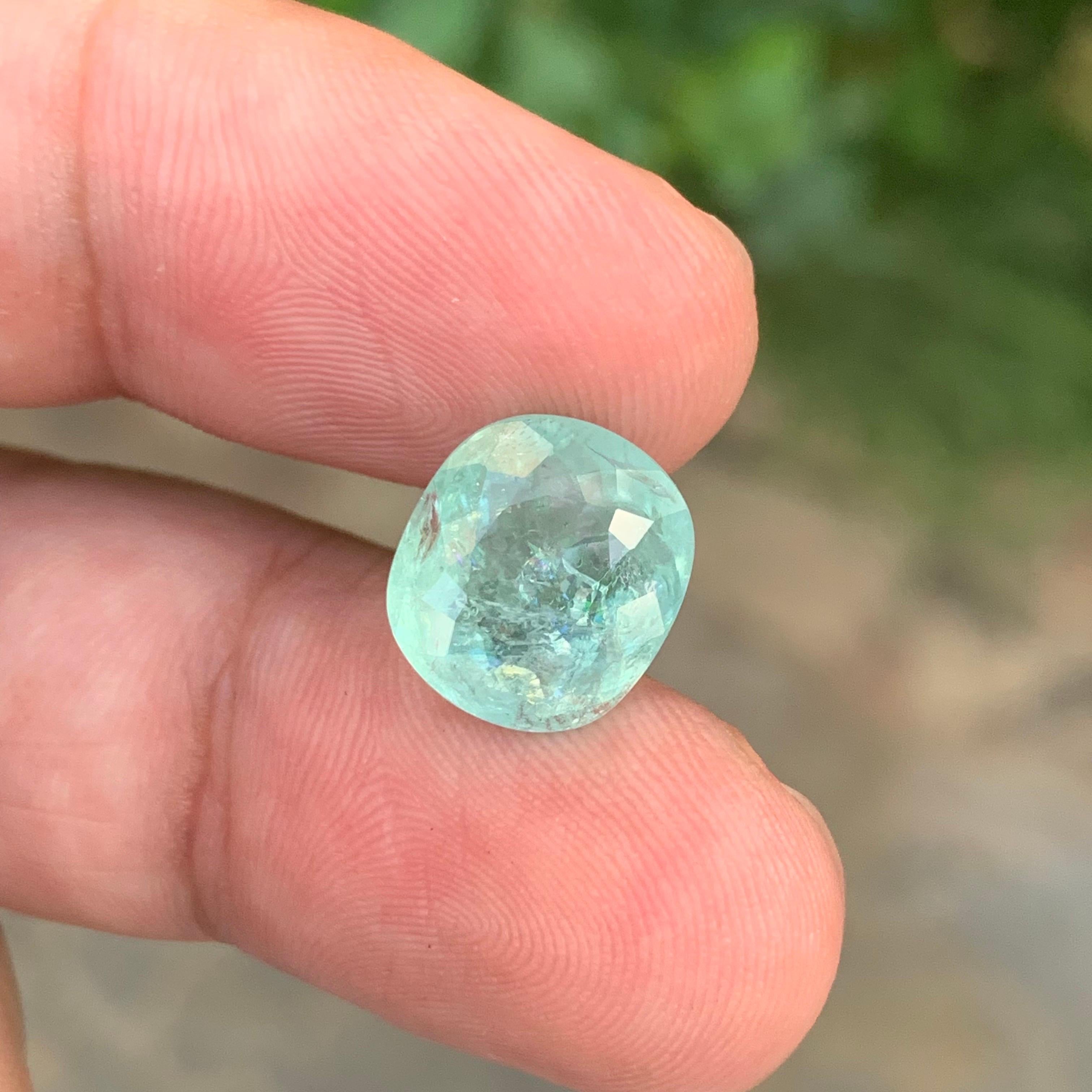 AIG Certified 3.72 Carat Natural Loose Paraiba Tourmaline From Mozambique For Sale 9