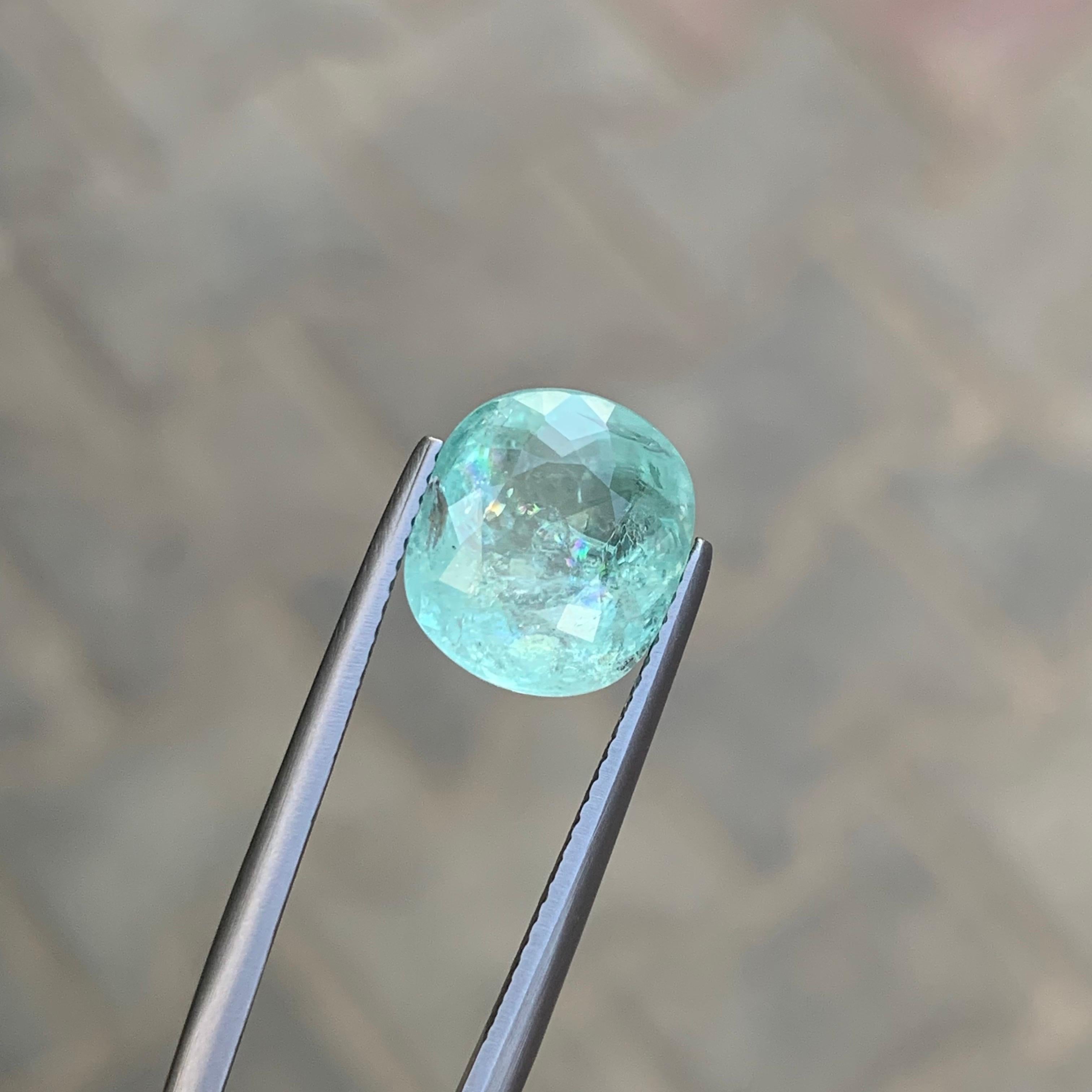 AIG Certified 3.72 Carat Natural Loose Paraiba Tourmaline From Mozambique For Sale 11