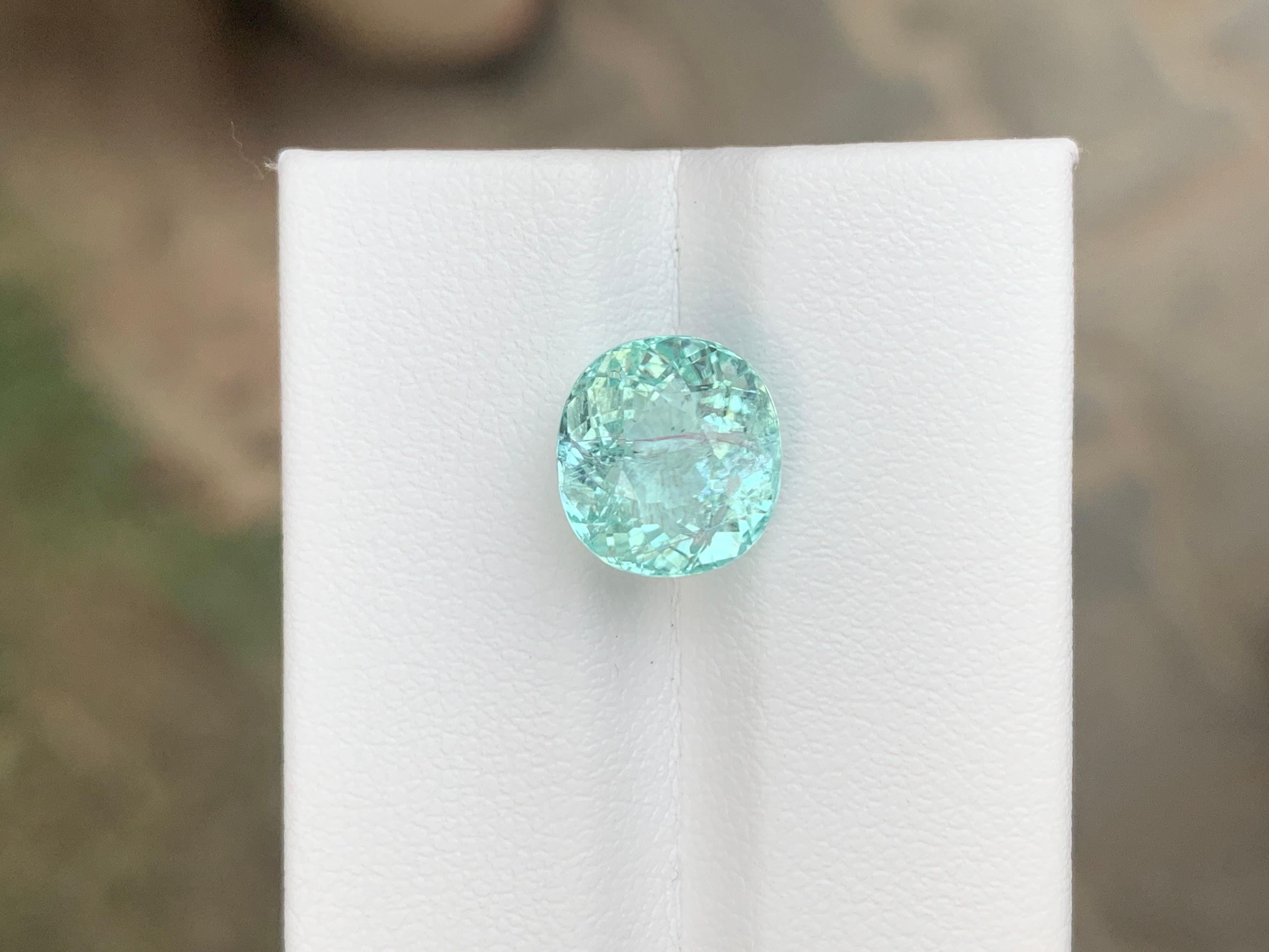 Tourmaline Paraiba en vrac

Poids : 4,03 carats
Dimension : 9,52 x 8,90 x 6,63 mm
Couleur : Vert Bleu 
Forme : Coussin
Origine : Mozambique, Afrique
Traitement : Non
Certificat : Certificat AIG disponible

La tourmaline Paraiba en vrac est l'une des